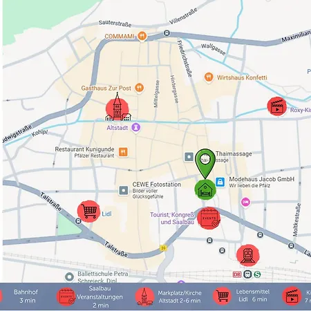 Zentral Gelegenes 2br Cityapartment In *