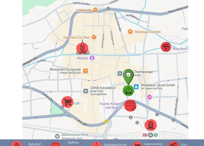 Zentral Gelegenes 2br Cityapartment In *